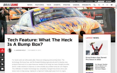Dragzine Article What's a Bump Box?