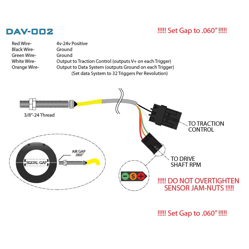 DAV-002 Instructions